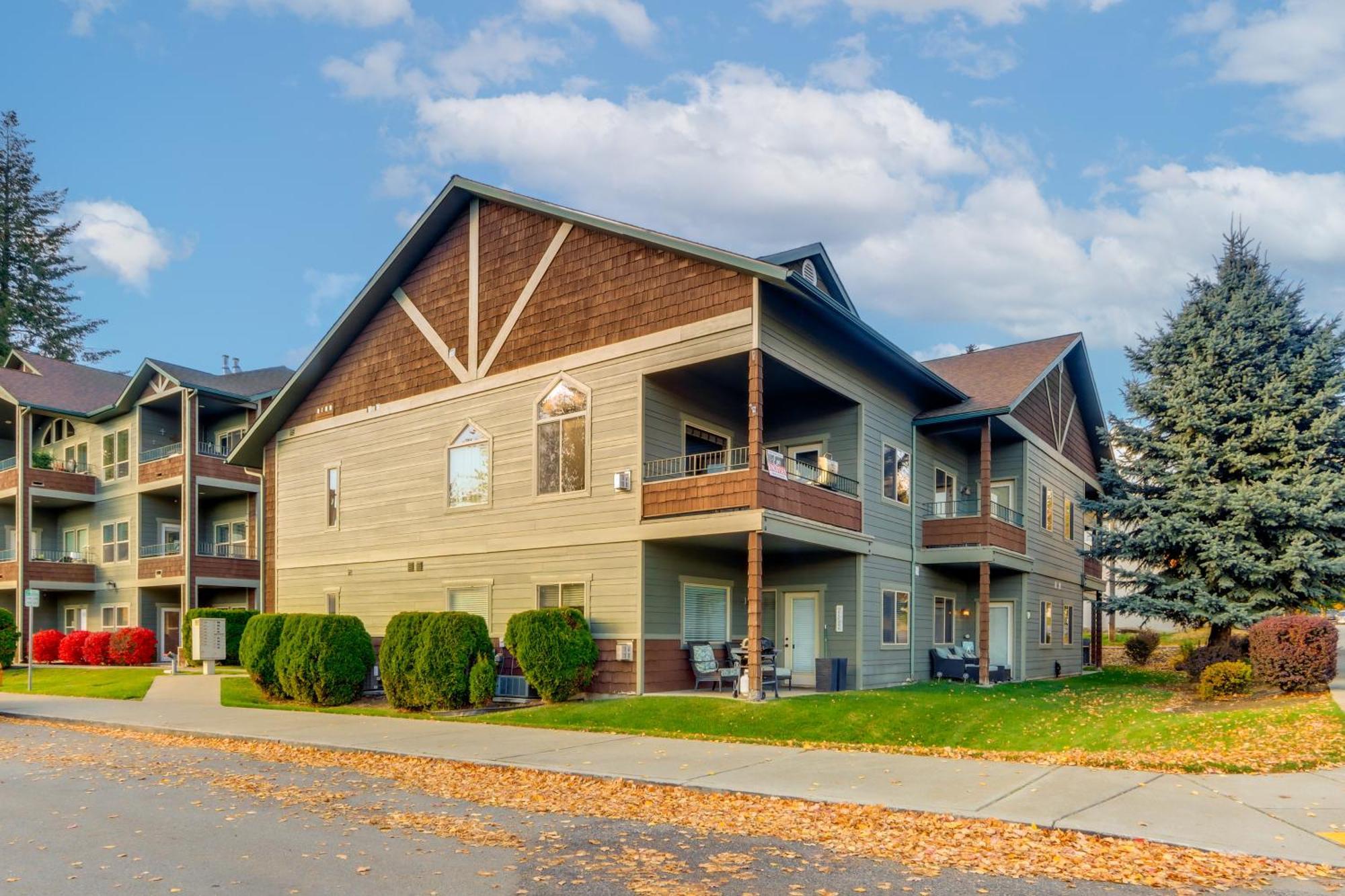 Modern Coeur Dalene Getaway Condo Walk Downtown! 科达伦 外观 照片