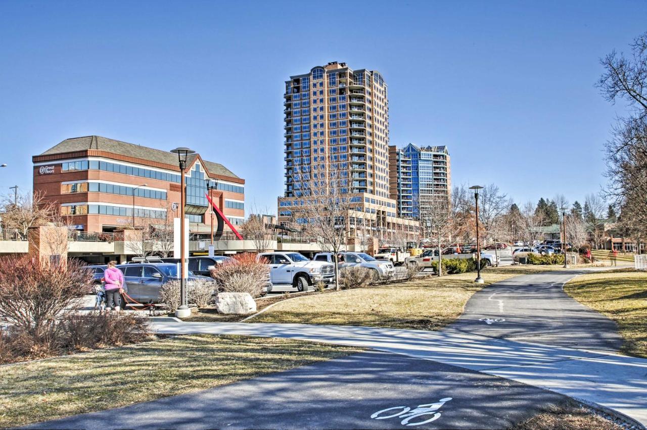 Modern Coeur Dalene Getaway Condo Walk Downtown! 科达伦 外观 照片